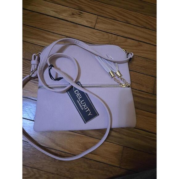 Deluxity Handbags - Deluxity PETA-Approved Vegan Crossbody Bag